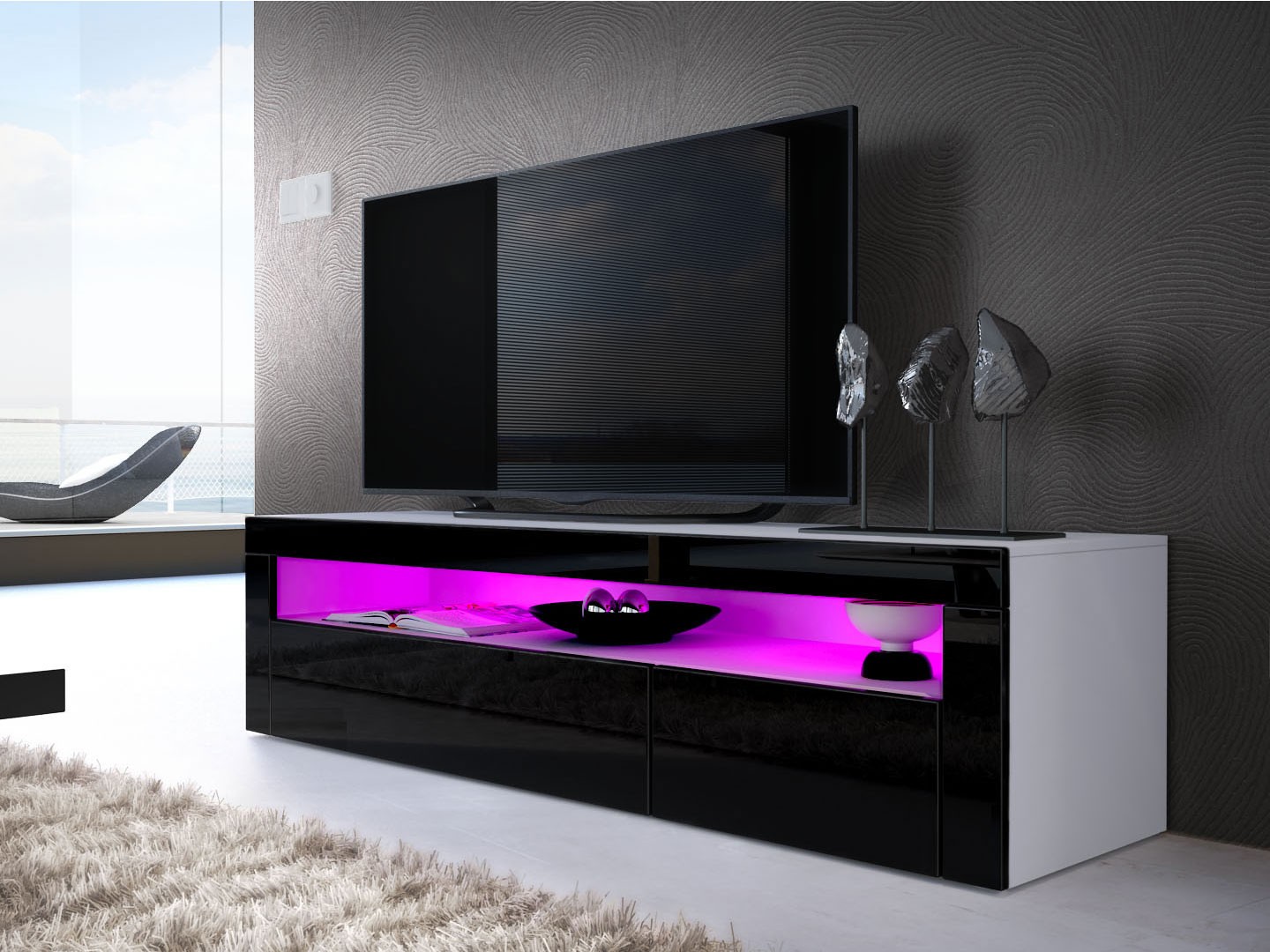 Meuble tv bas moderne