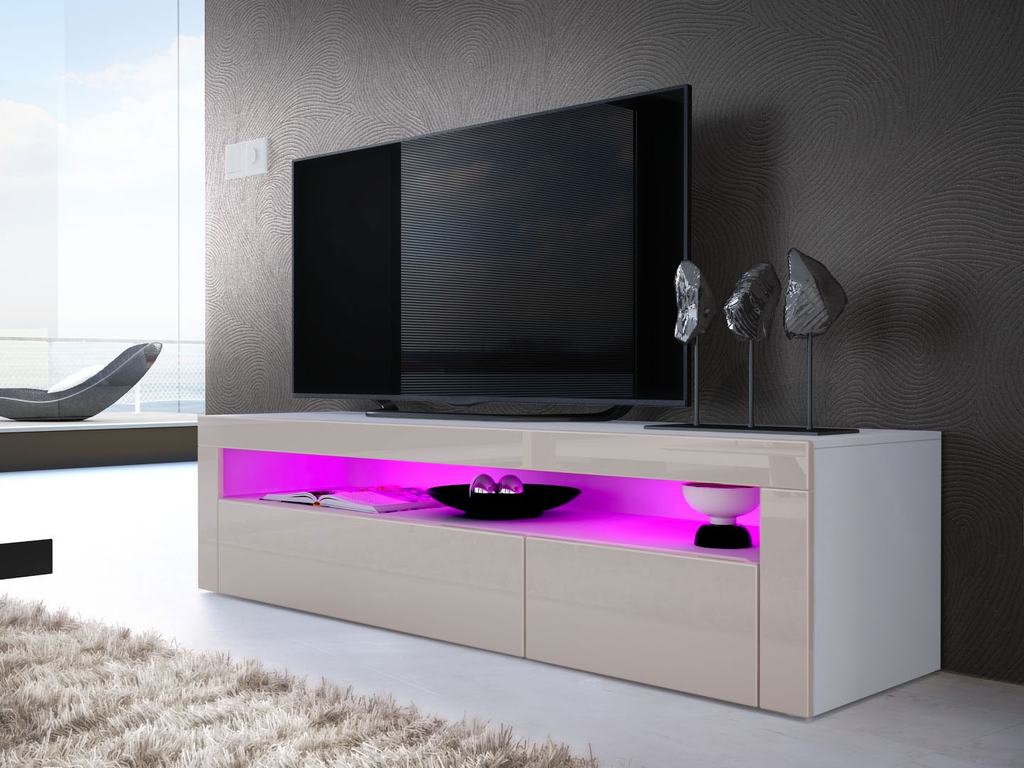 Meuble tv bas moderne