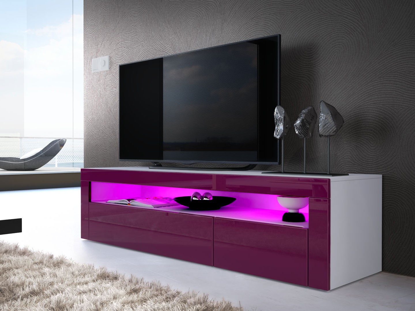 Meuble tv bas moderne