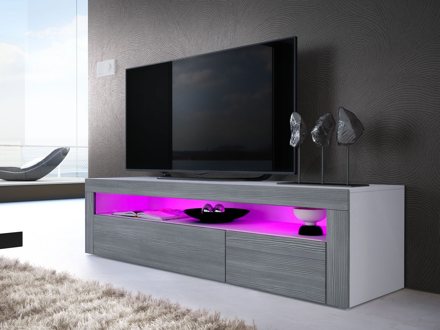 Meuble tv bas moderne