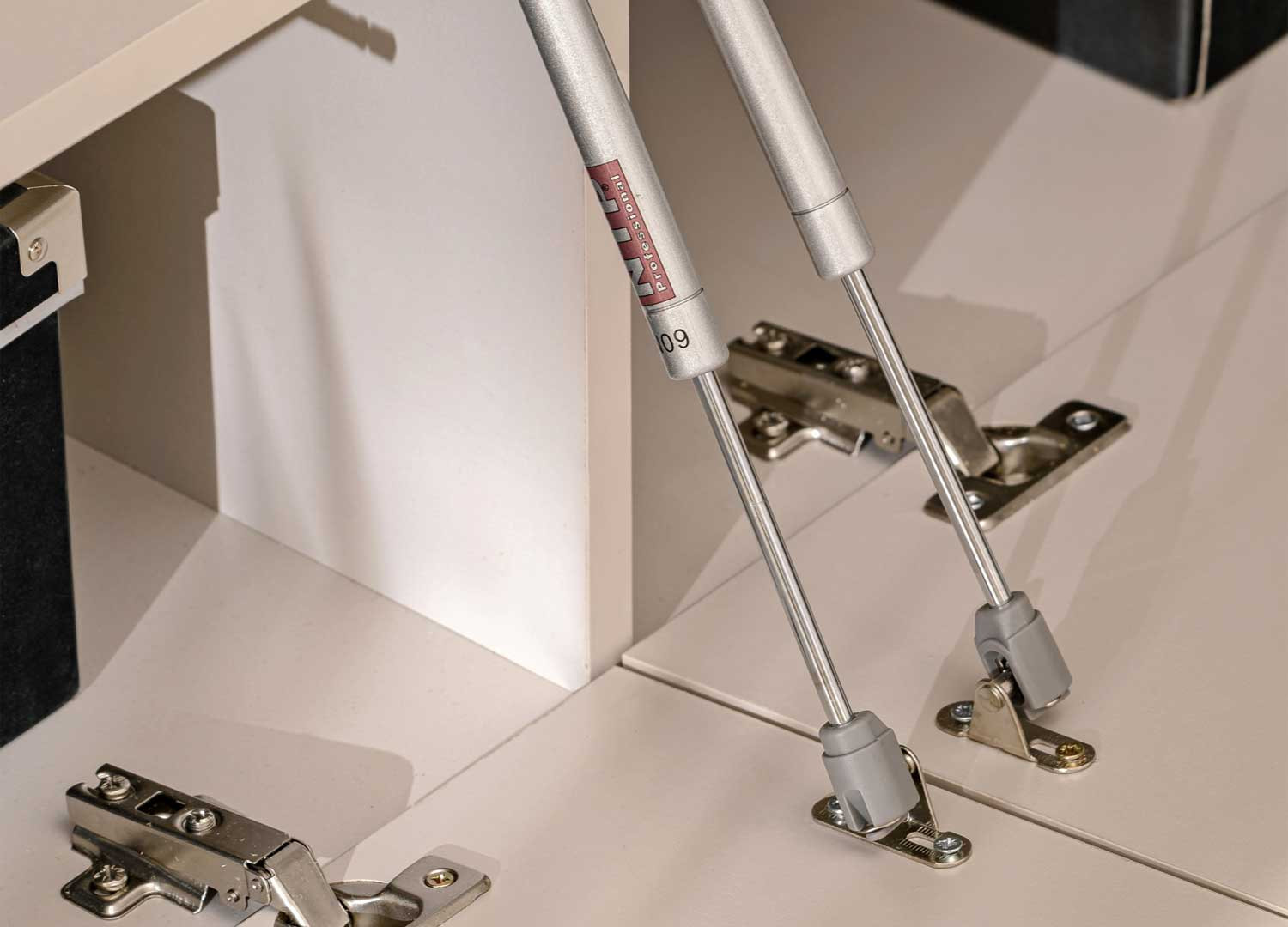 Meuble tv de salon moderne cachemire et chêne Gusto