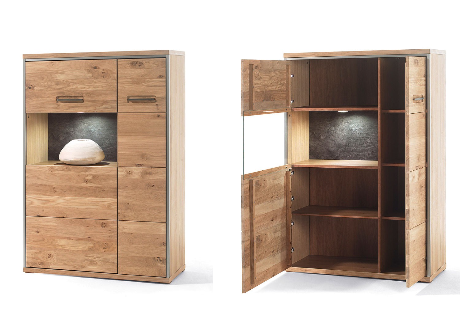 Meuble TV design bois massif