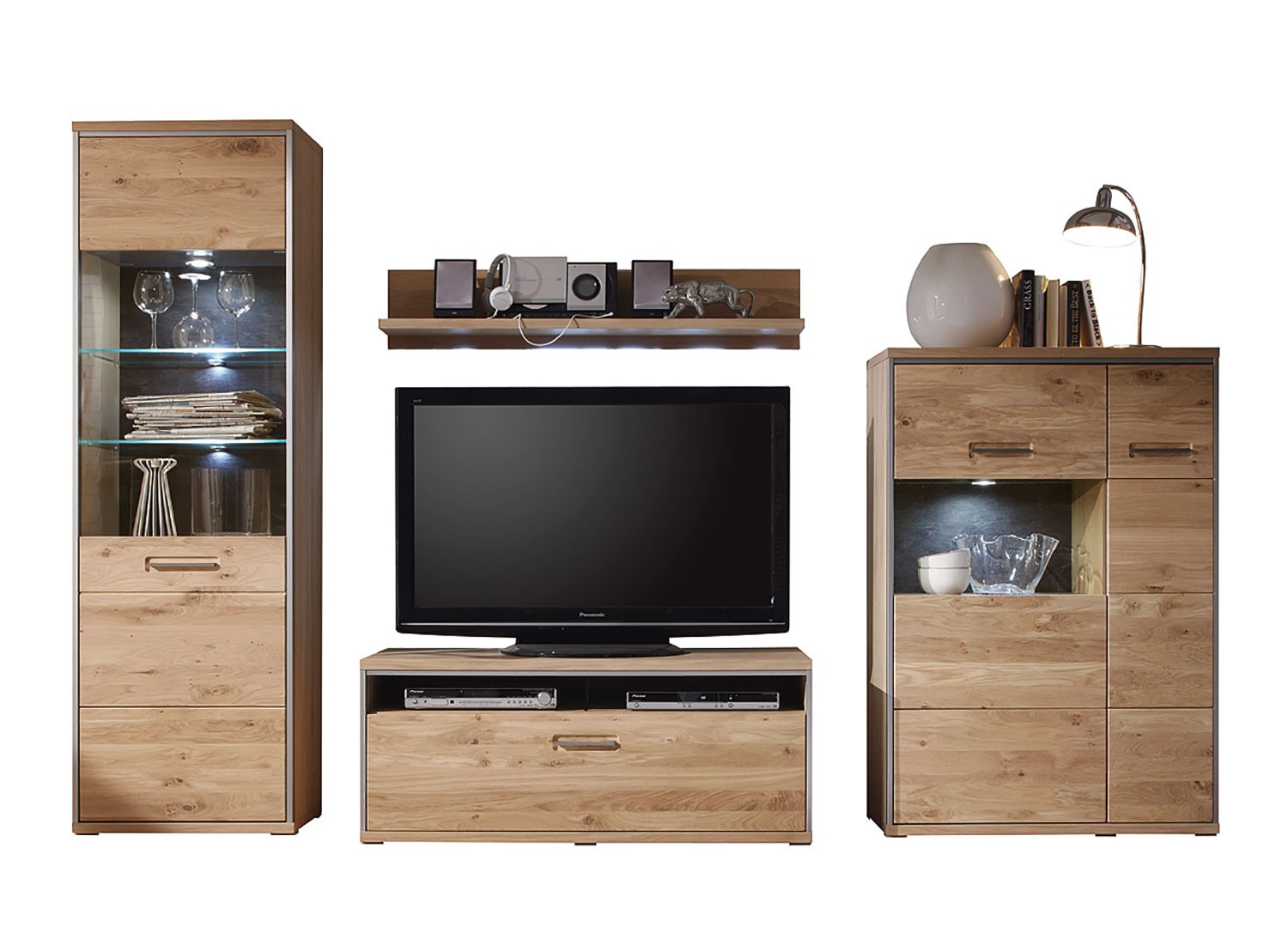 Meuble TV design bois massif