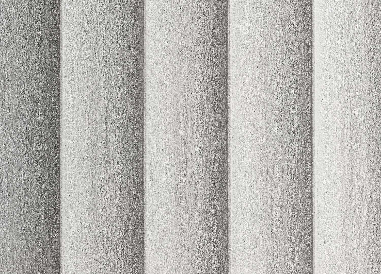 Meuble TV moderne 2m en résine blanche 4 portes Lumina