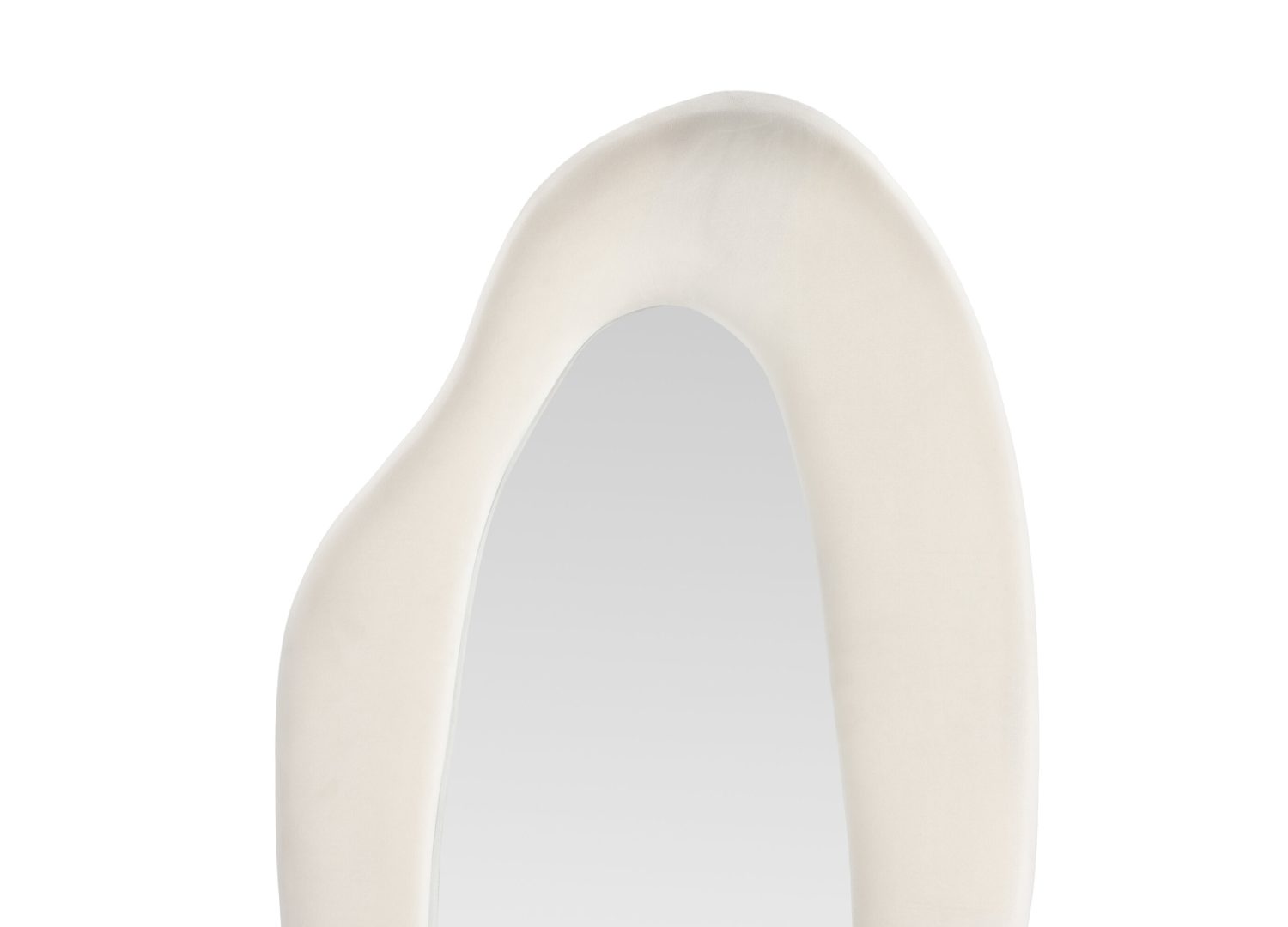 Détail du miroir Louiseville beige