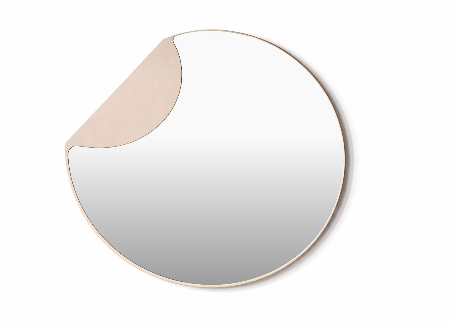 Détail du miroir Mui transparent