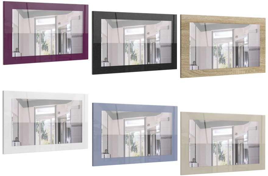 Miroir mural design rectangulaire 89 cm