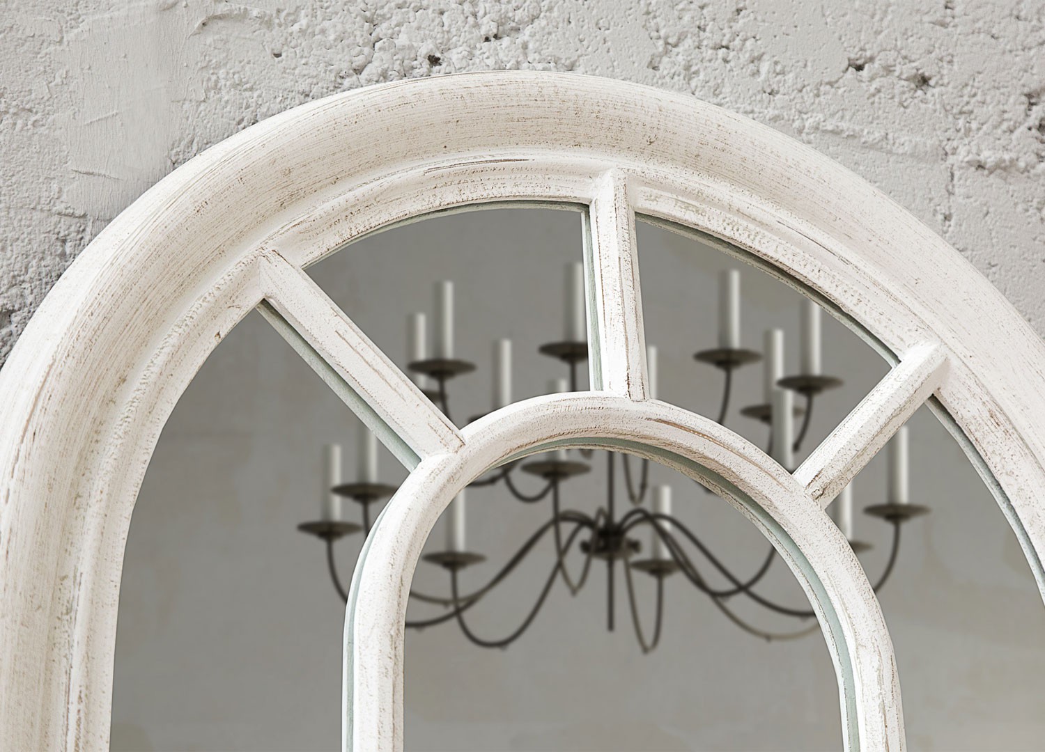 Miroir mural vintage romantique 140 cm