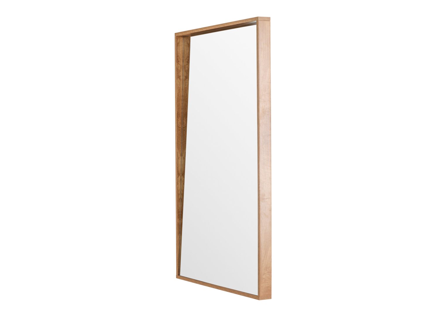 Vue produit du miroir Nashville naturel