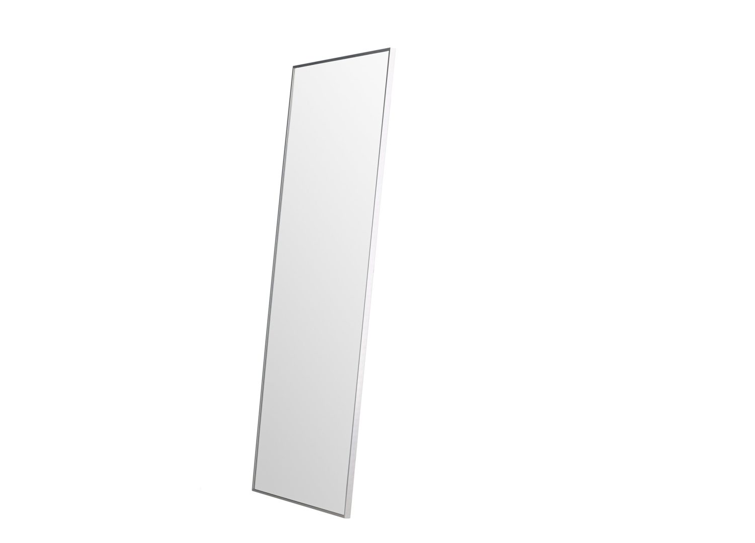 Vue produit du miroir Orlando argenté