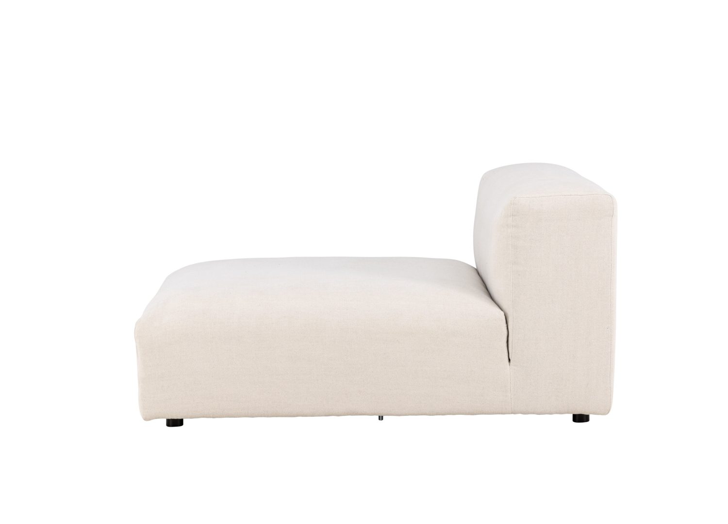 Vue produit du canapé Mavi beige