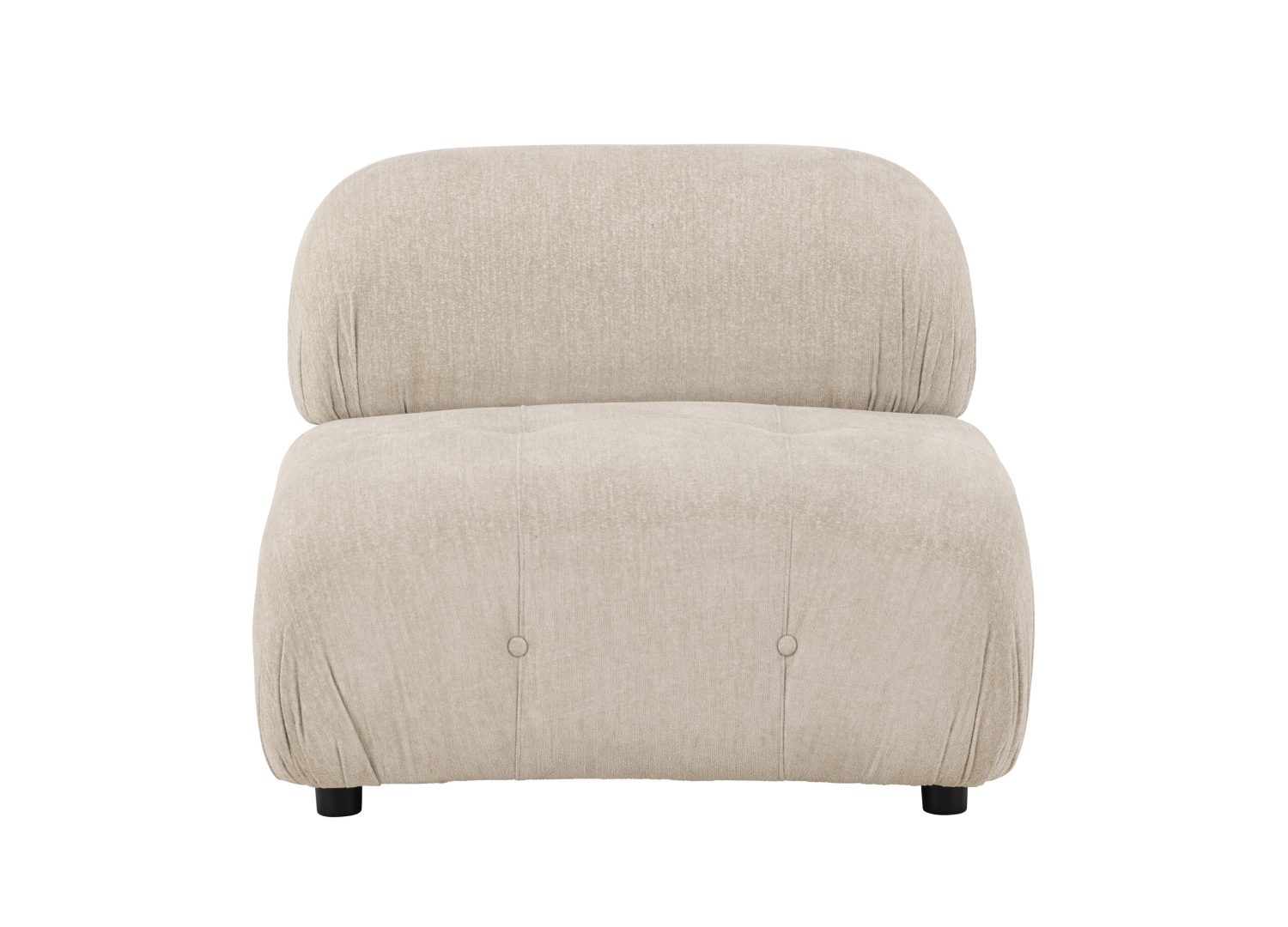 Vue produit du canapé Mika beige
