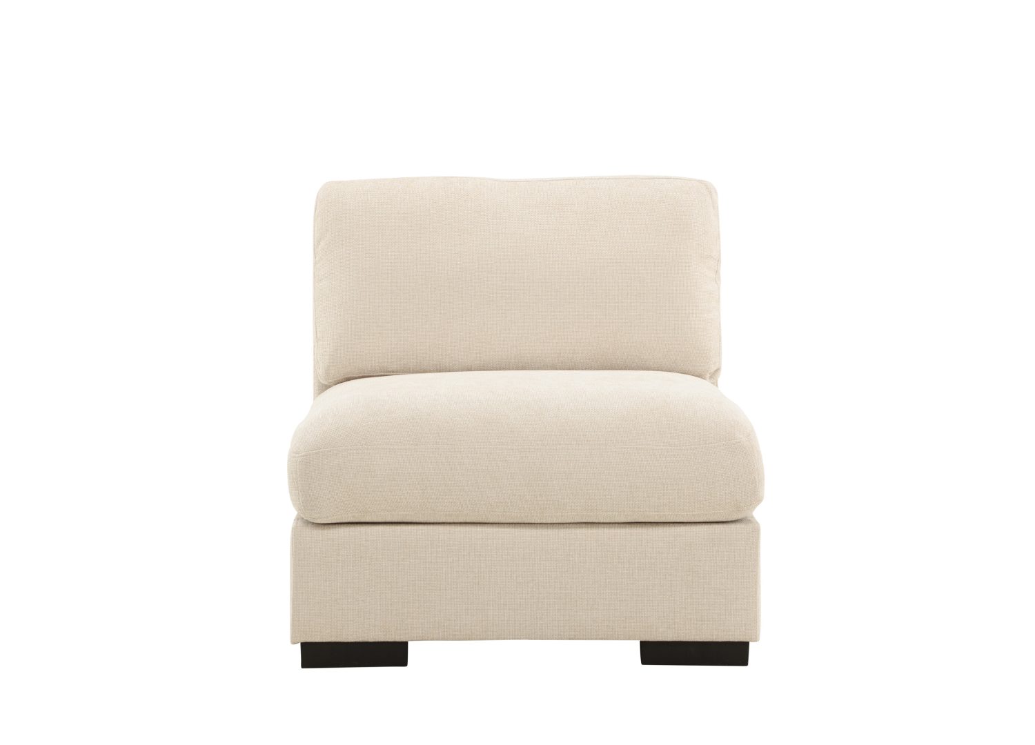 Vue détaillée du canapé Salerno beige
