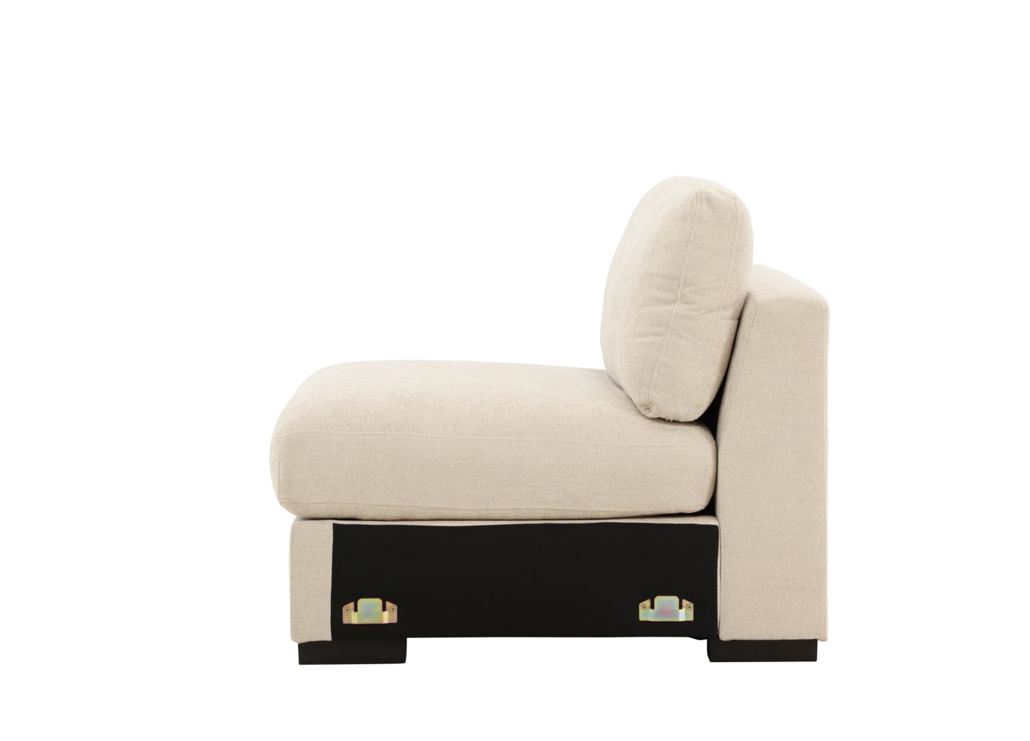 Vue produit du canapé Salerno beige