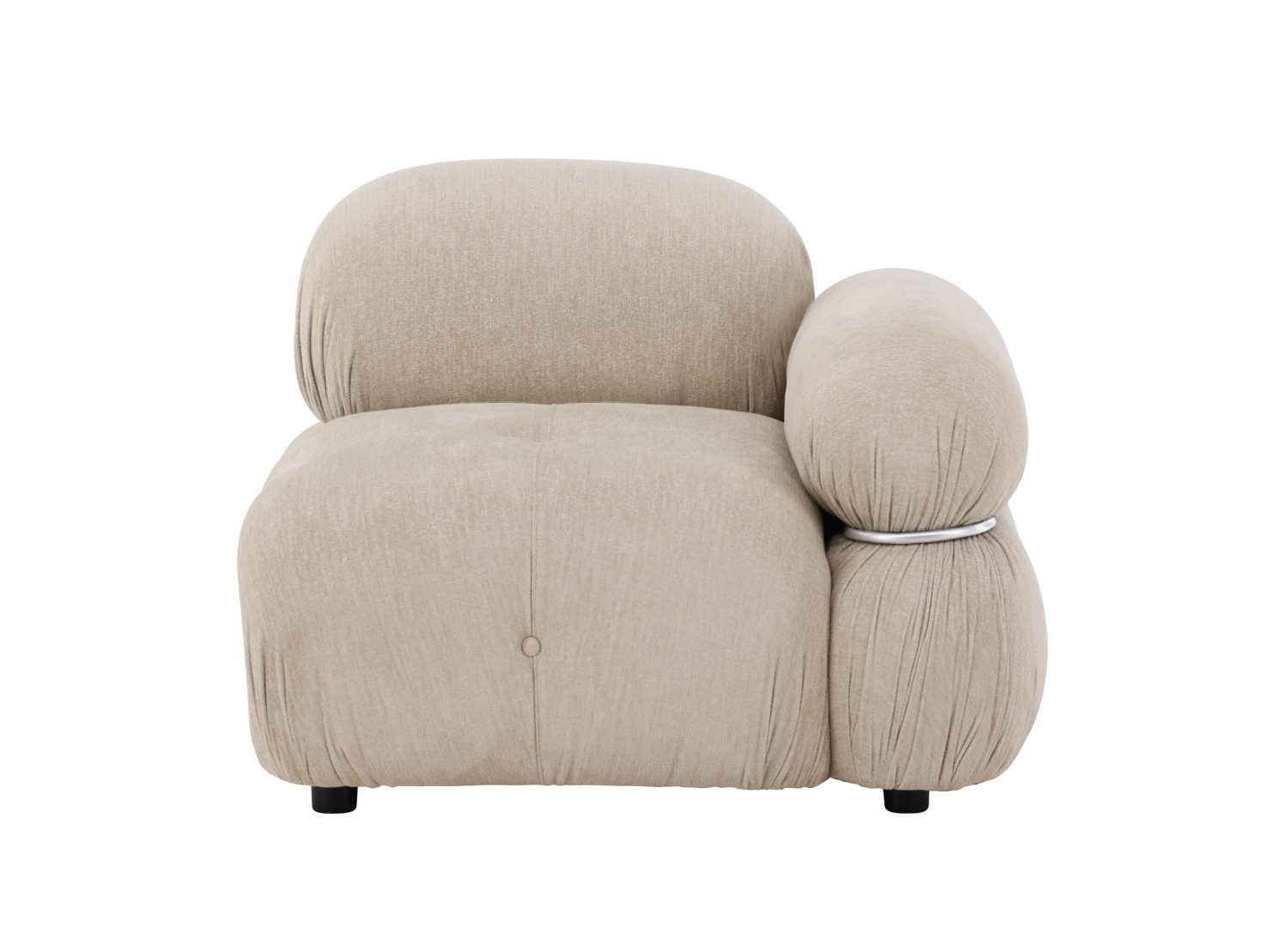 Vue produit du canapé Mika beige