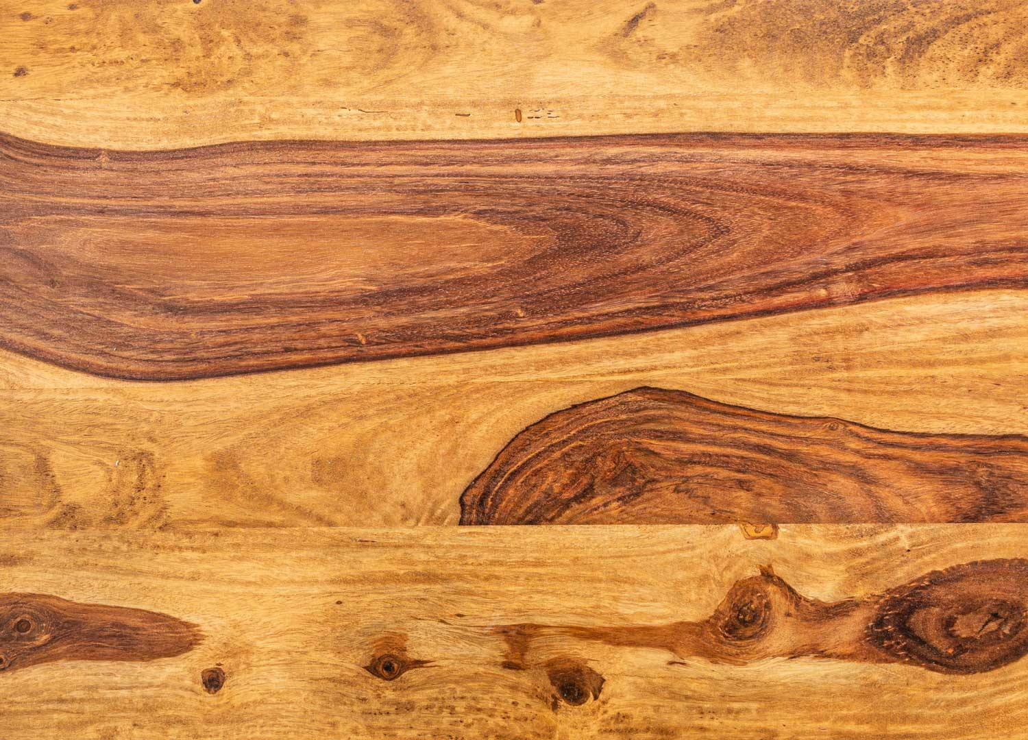 Petite table basse carrée en sesham 45 cm Sevian