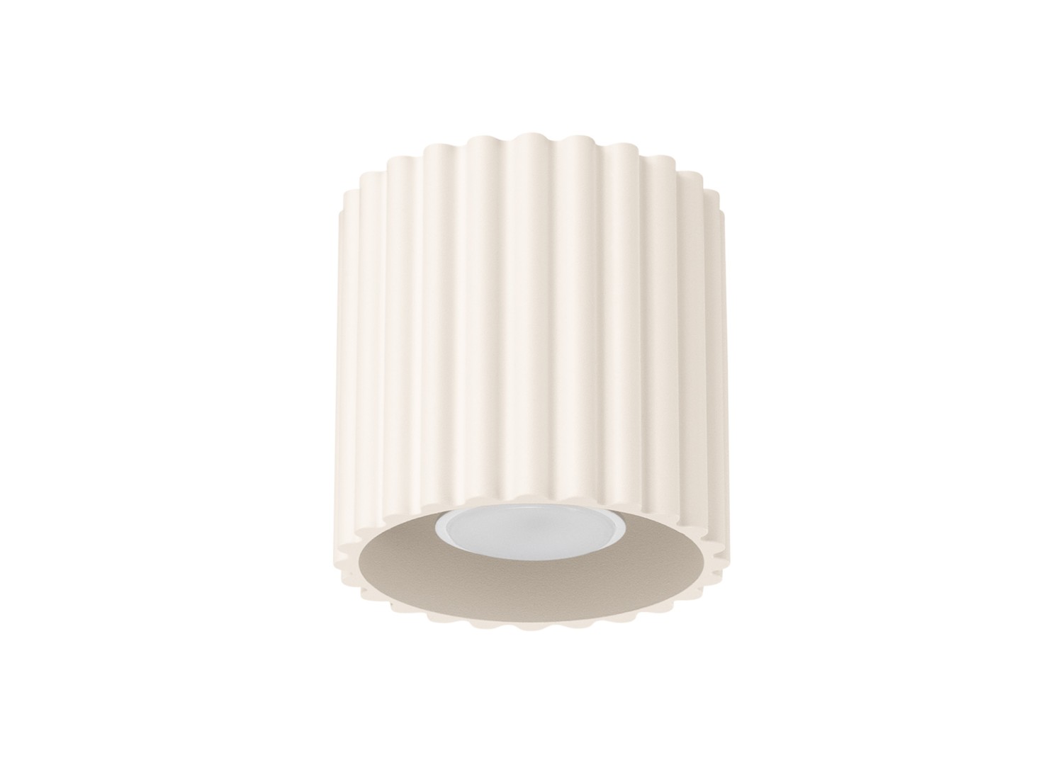 Plafonnier AURA 1 beige GU10