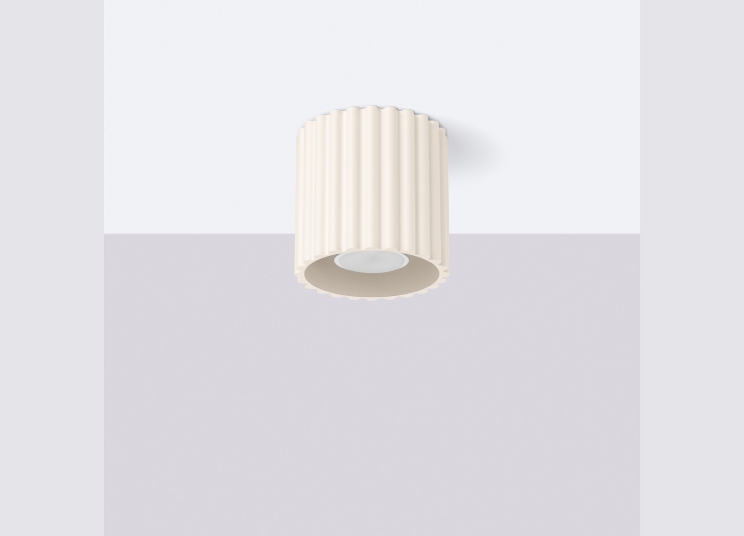 Plafonnier AURA 1 beige GU10 – vue complémentaire 2
