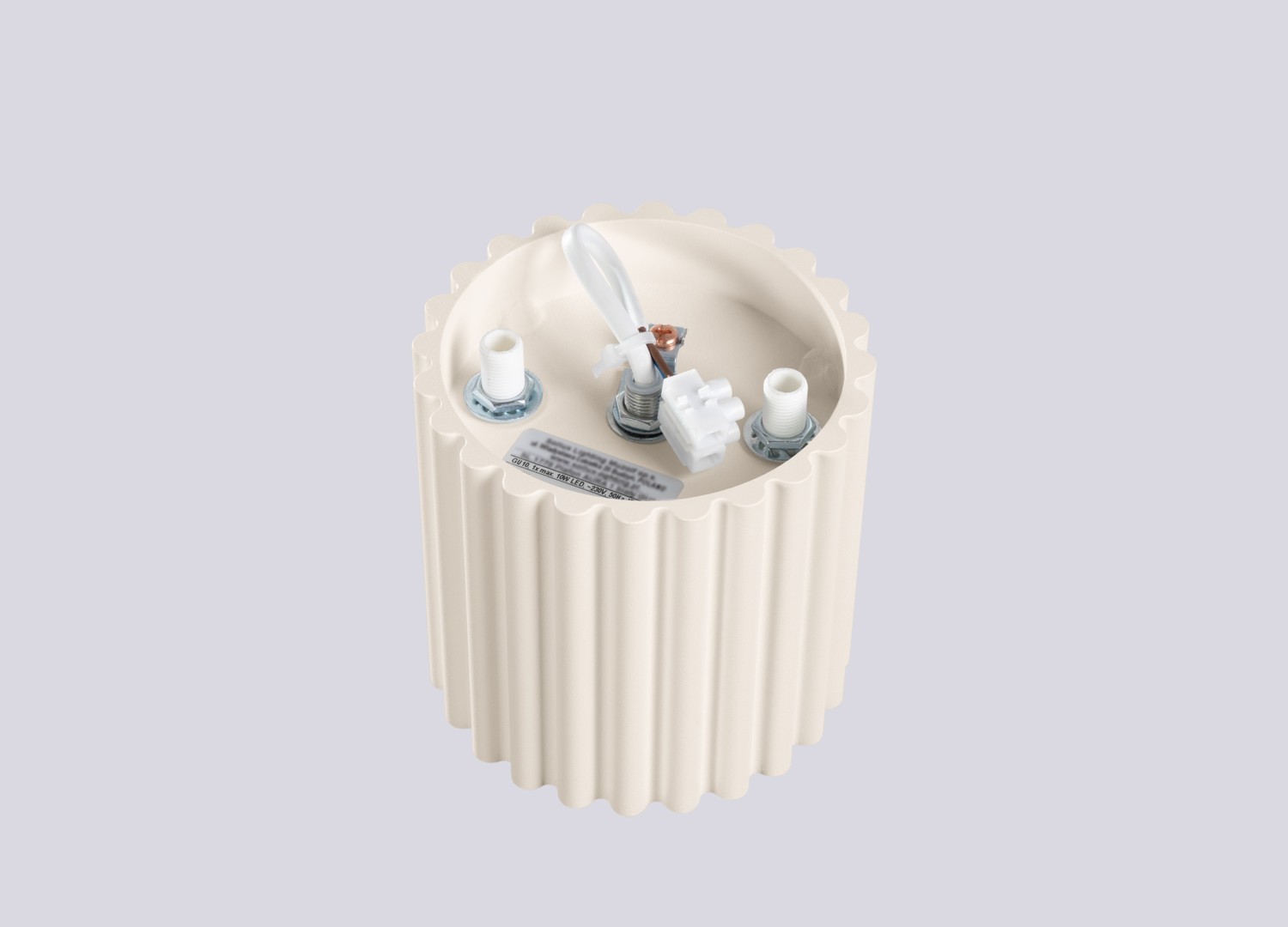 Plafonnier AURA 1 beige GU10 – vue complémentaire 6