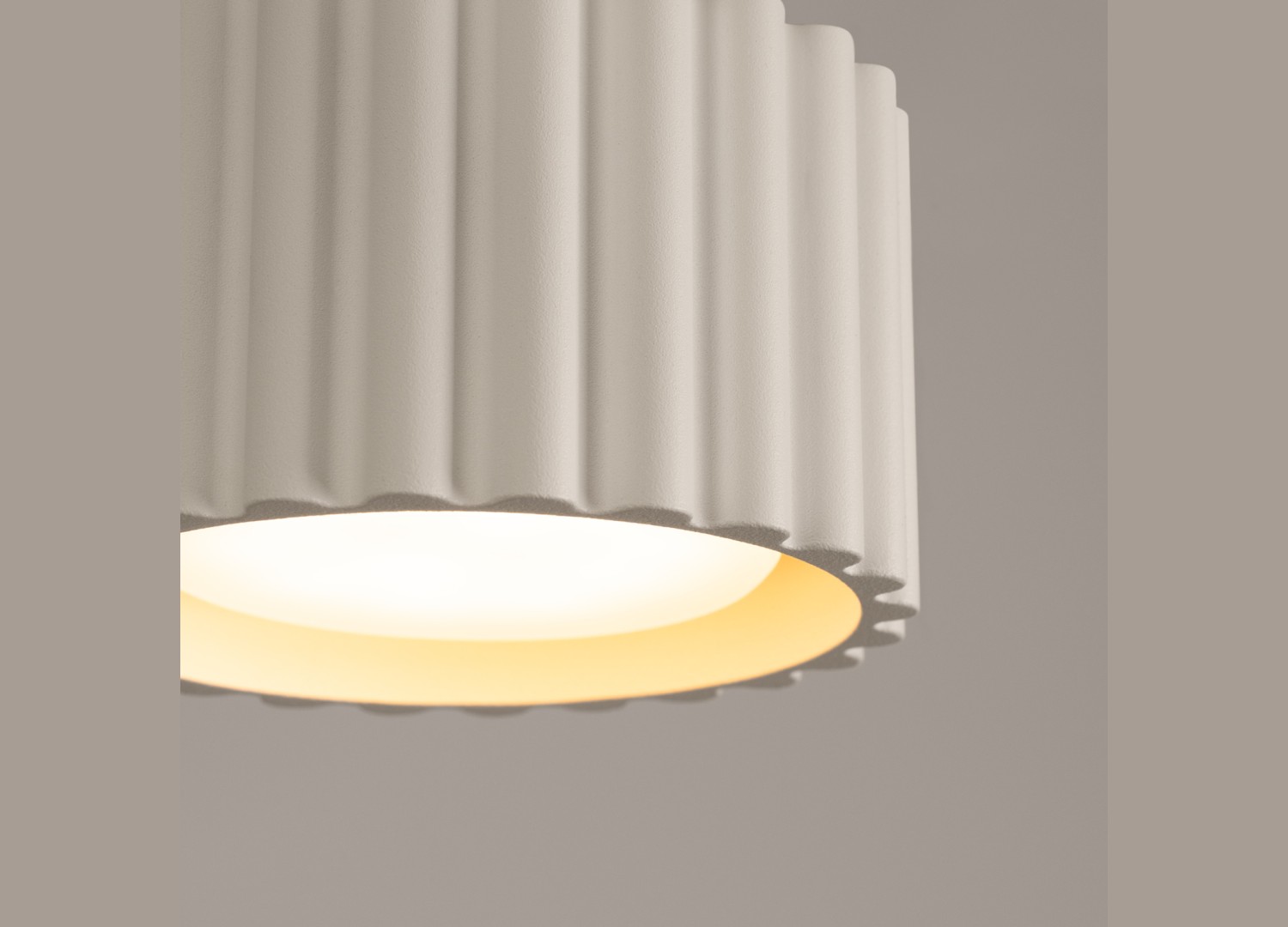 Plafonnier AURA 1 beige GX53 – vue complémentaire 4