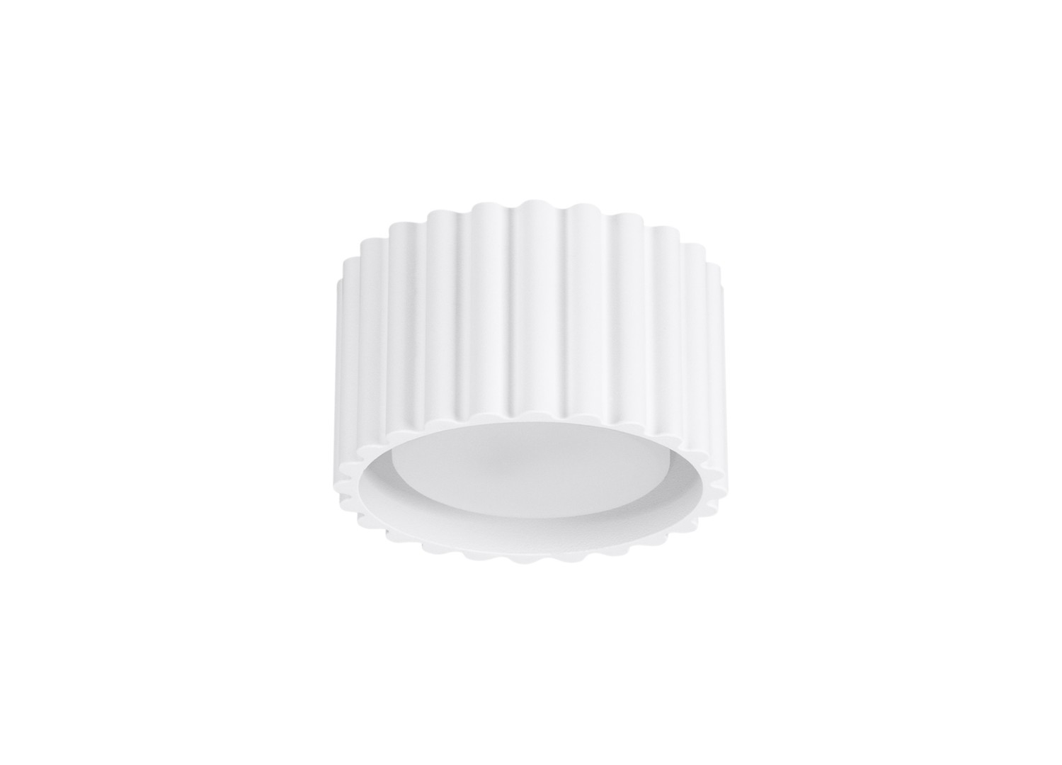 Plafonnier AURA 1 blanc GX53