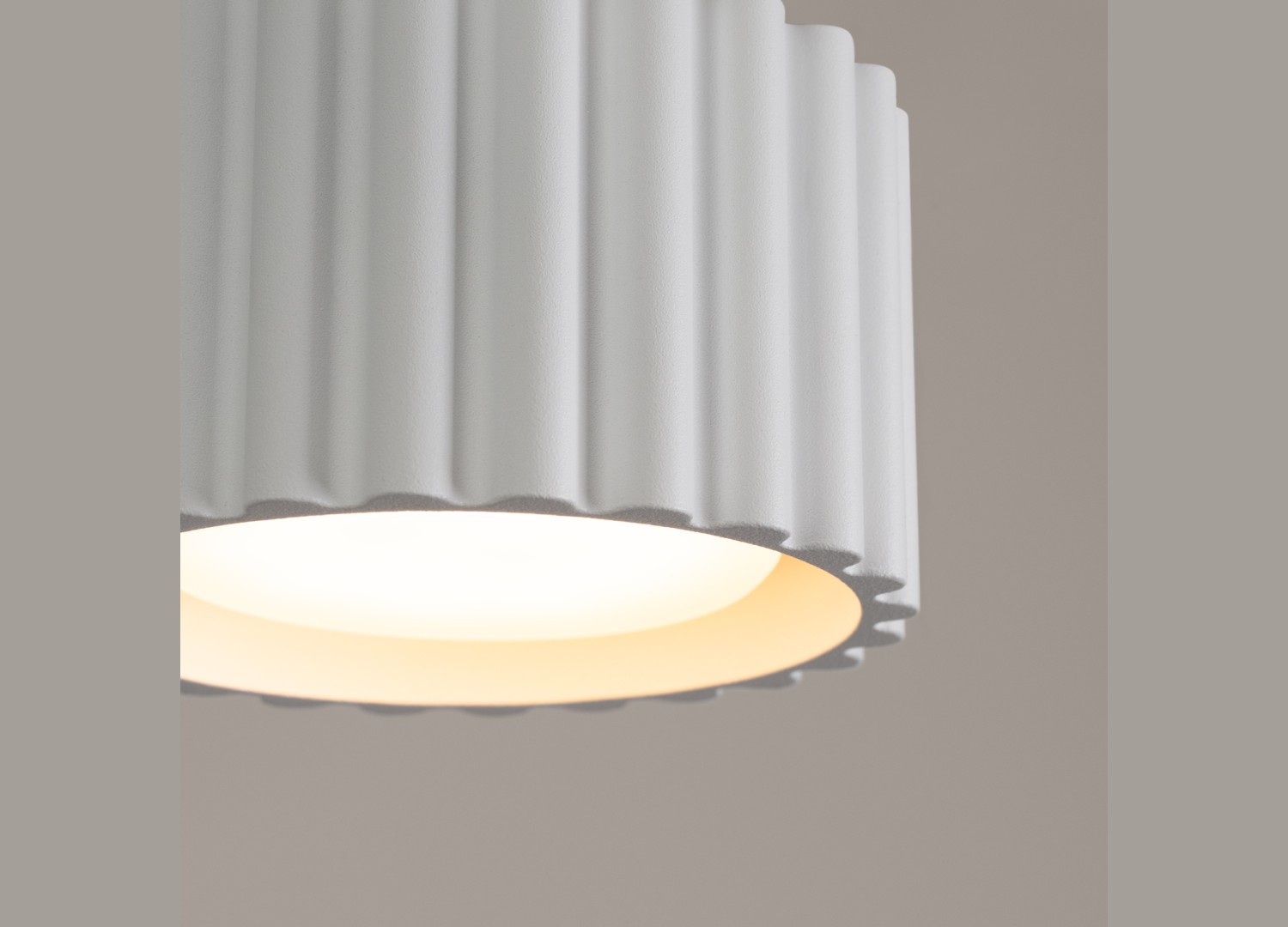 Plafonnier AURA 1 blanc GX53 – vue complémentaire 4