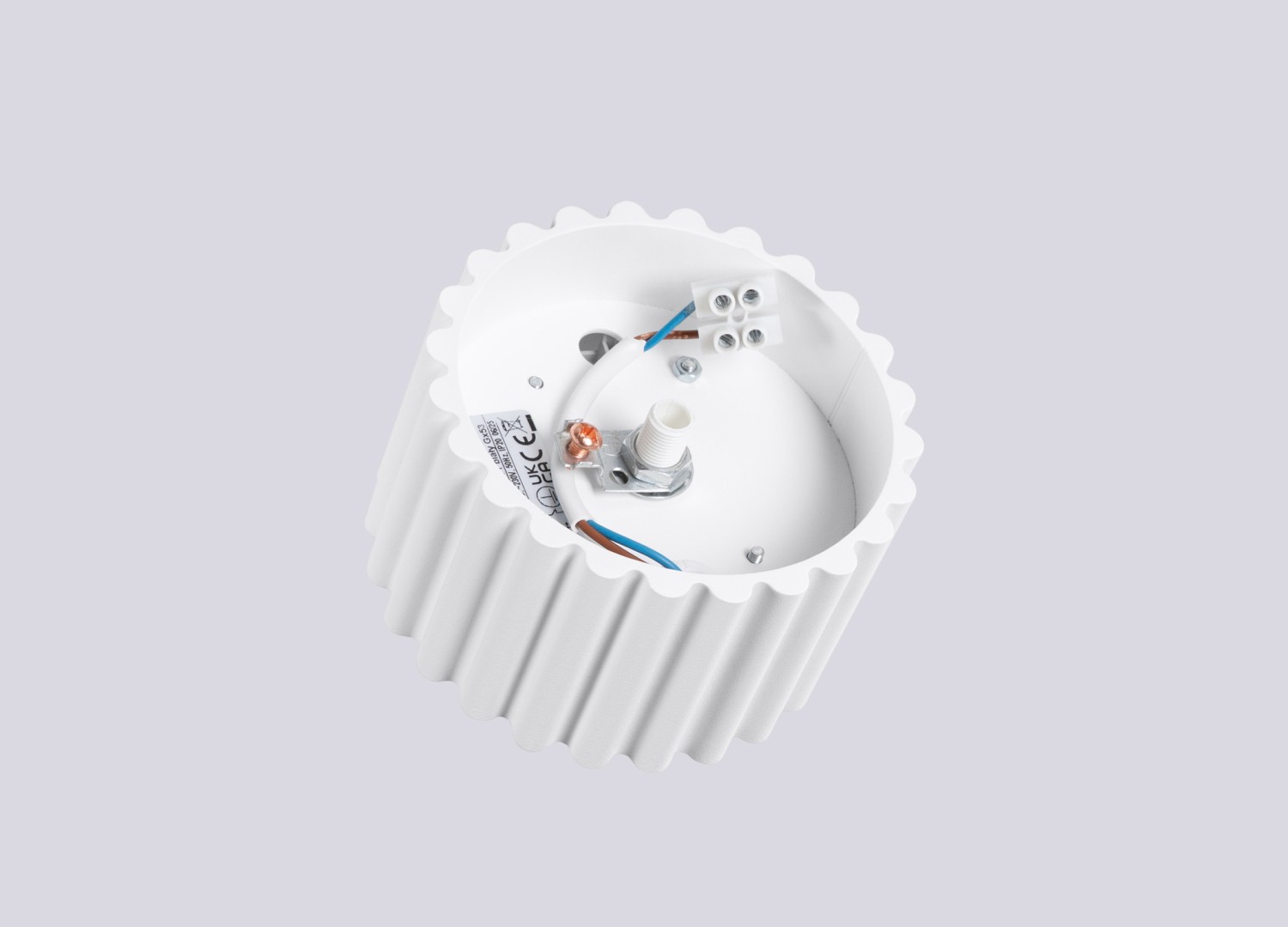 Plafonnier AURA 1 blanc GX53 – vue complémentaire 6
