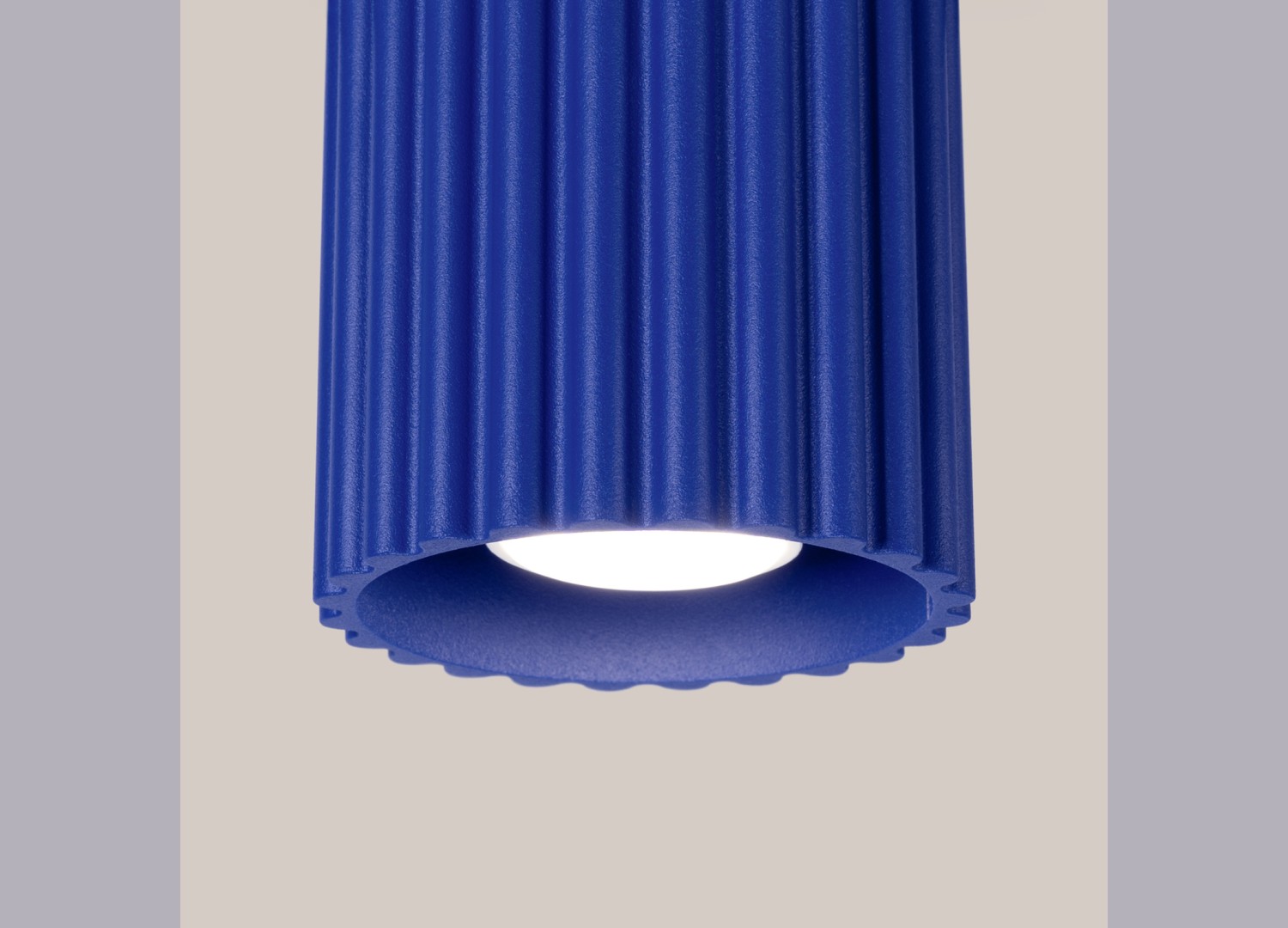 Plafonnier AURA 1 bleu outremer GU10 – vue complémentaire 4