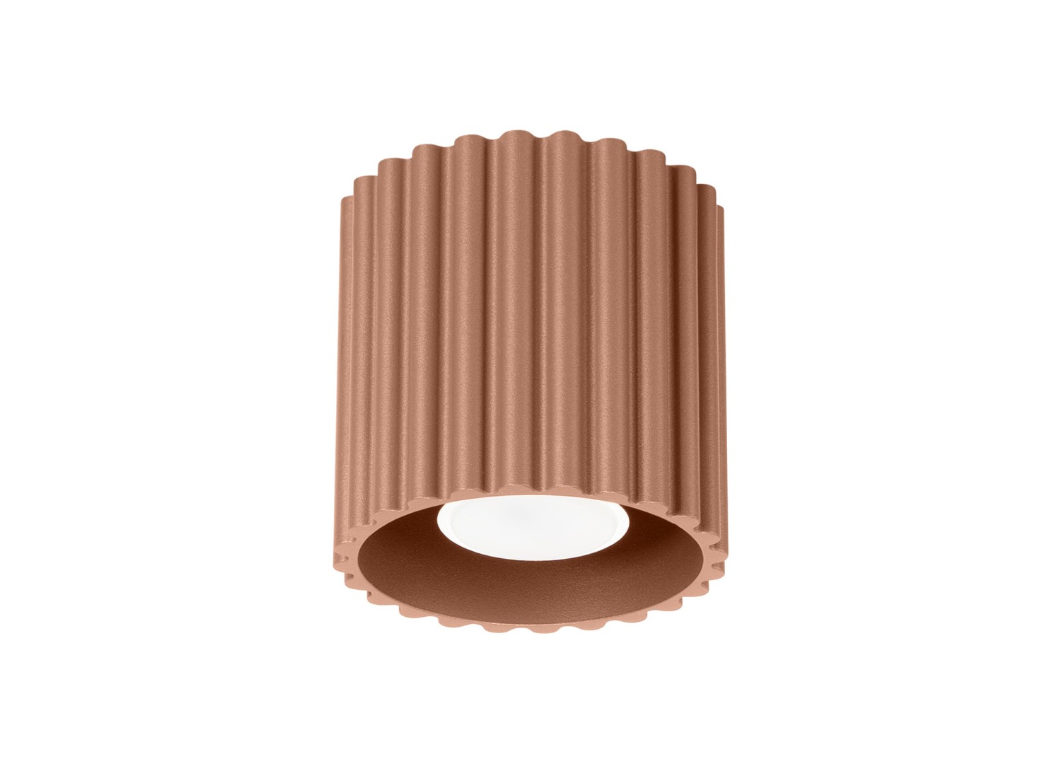 Plafonnier AURA 1 moka GU10