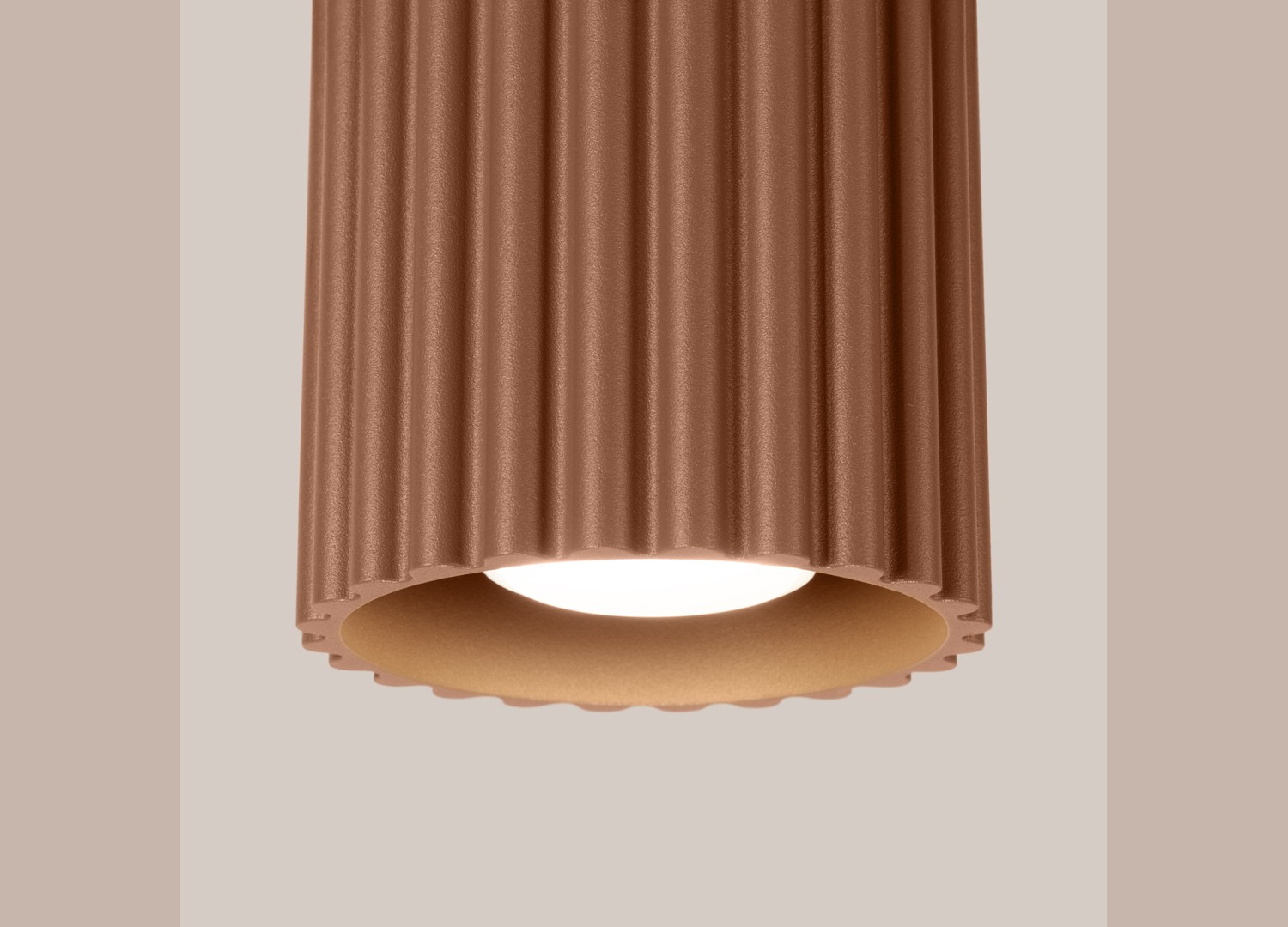 Plafonnier AURA 1 moka GU10 – vue complémentaire 4