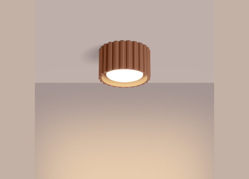 Plafonnier AURA 1 moka GX53 – vue complémentaire 3