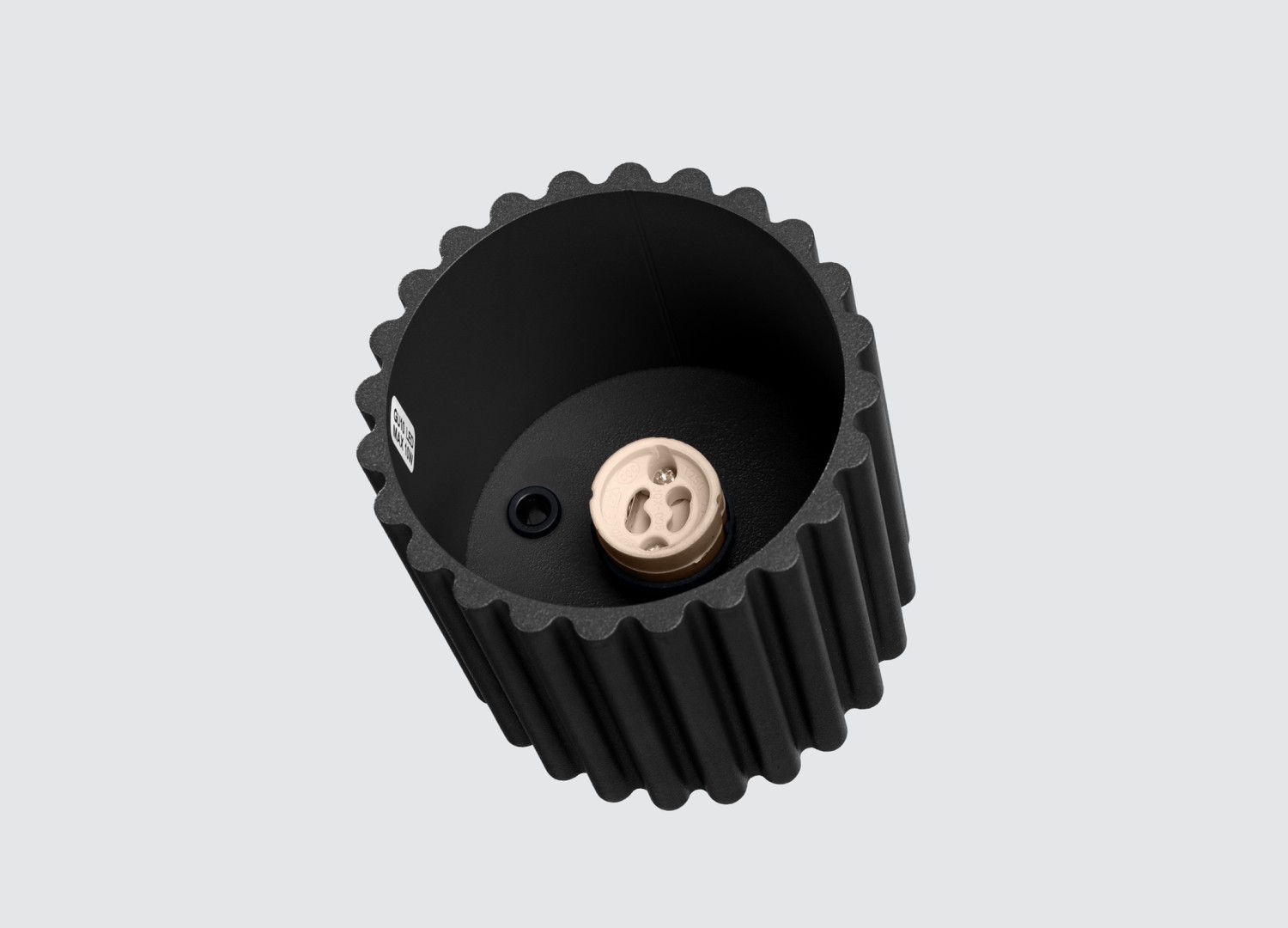 Plafonnier AURA 1 noir GU10 – vue complémentaire 5
