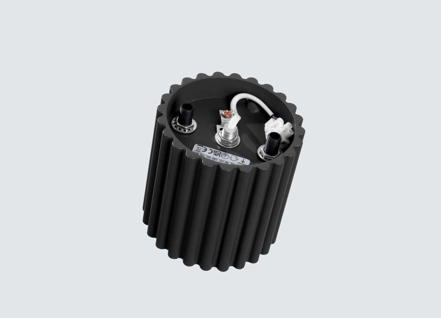 Plafonnier AURA 1 noir GU10 – vue complémentaire 6
