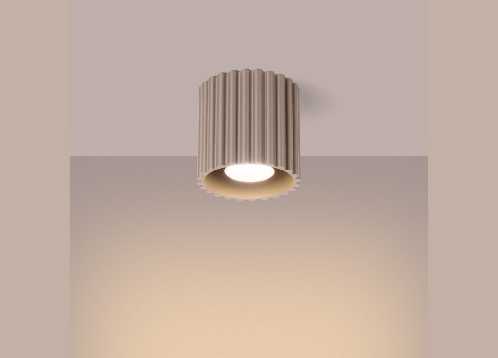 Plafonnier AURA 1 taupe GU10 – vue complémentaire 3