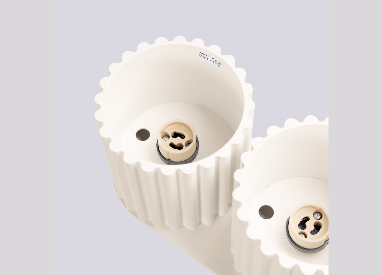Plafonnier AURA 2 beige GU10 – vue complémentaire 5
