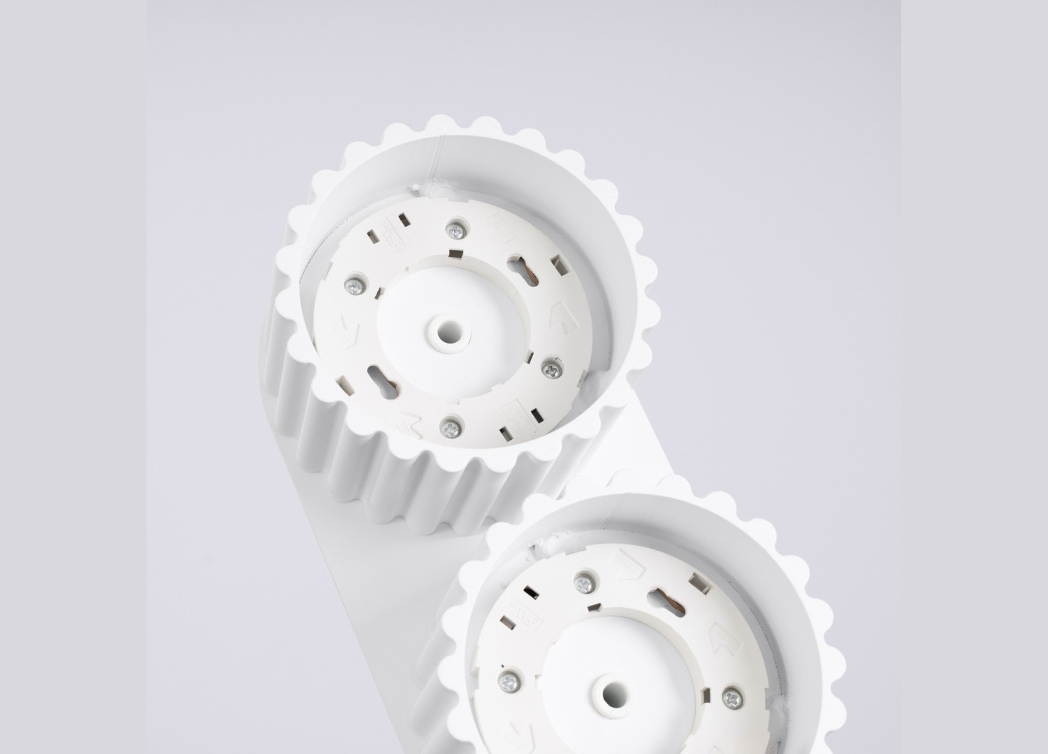 Plafonnier AURA 2 blanc GX53 – vue complémentaire 5
