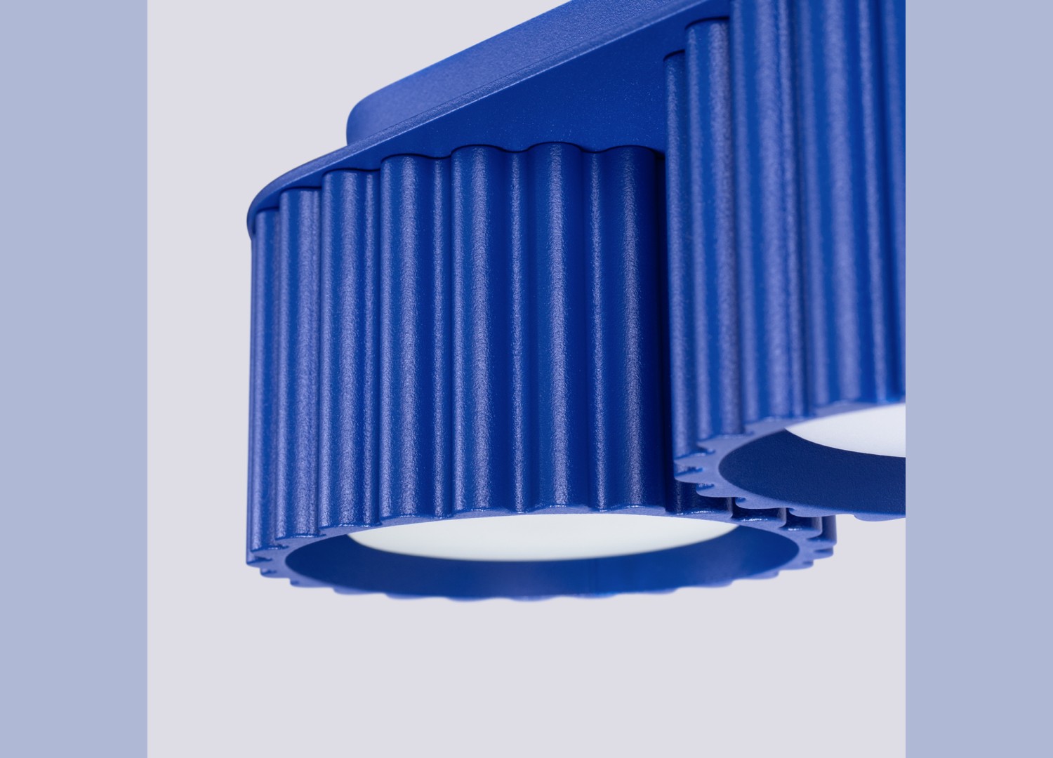 Plafonnier AURA 2 bleu outremer GX53 – vue complémentaire 4