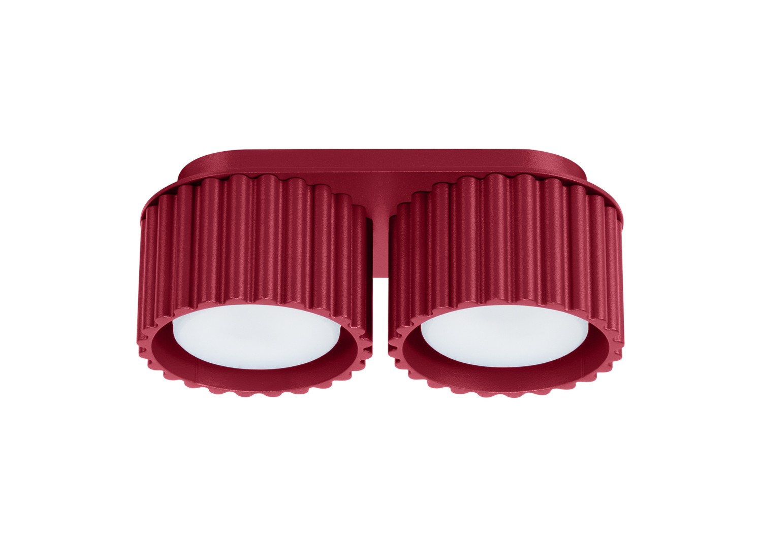 Plafonnier AURA 2 bordeaux GX53
