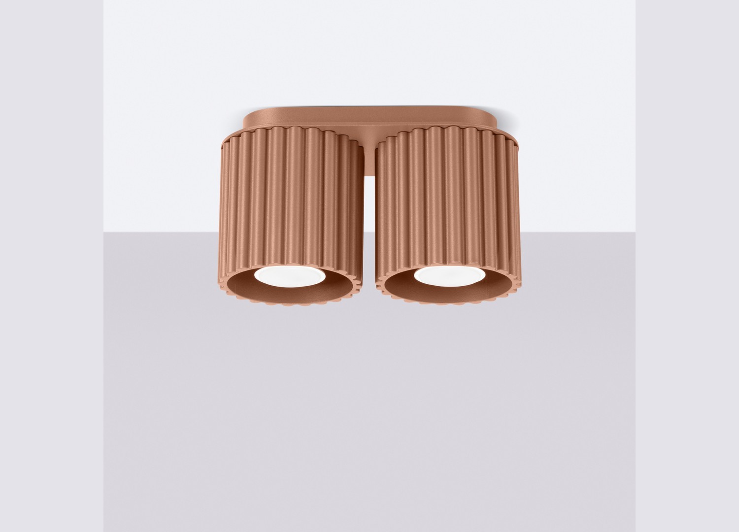 Plafonnier AURA 2 moka GU10 – vue complémentaire 2