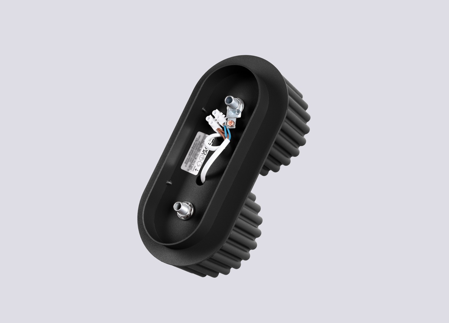 Plafonnier AURA 2 noir GX53 – vue complémentaire 6