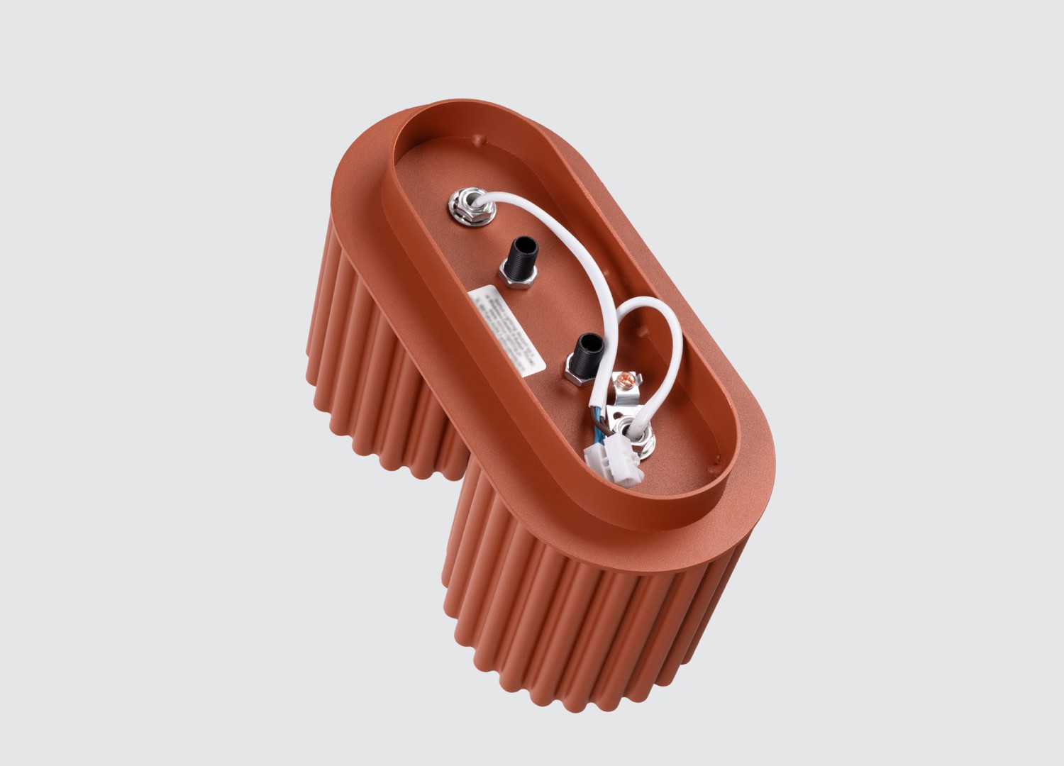 Plafonnier AURA 2 ocre rouge GU10 – vue complémentaire 5