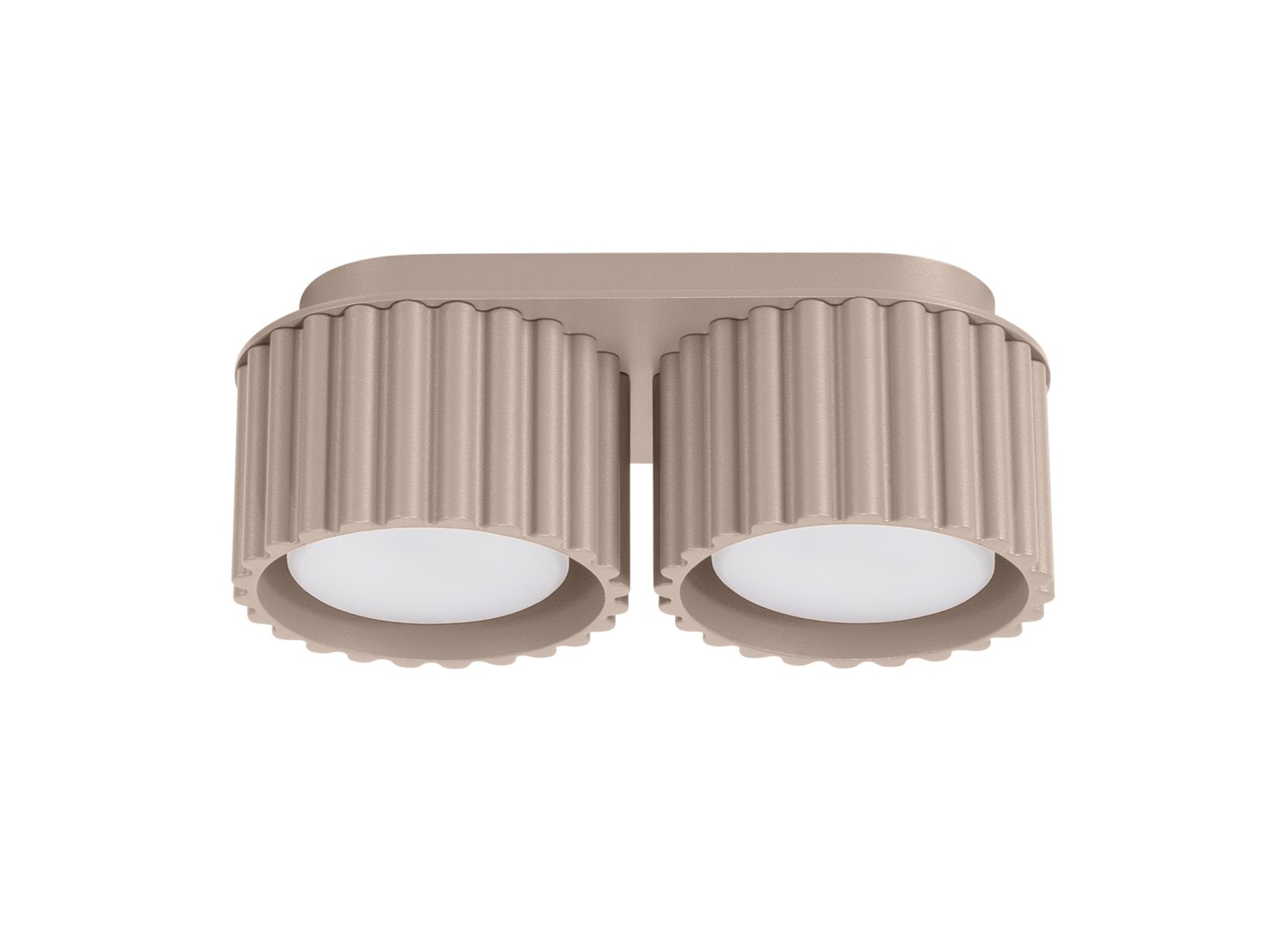 Plafonnier AURA 2 taupe GX53