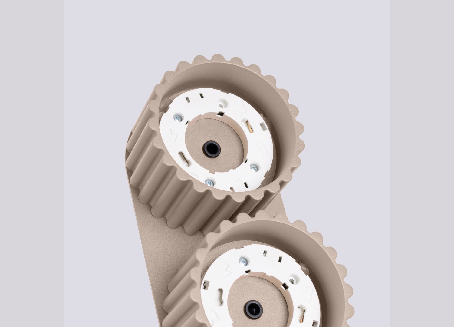 Plafonnier AURA 2 taupe GX53 – vue complémentaire 5