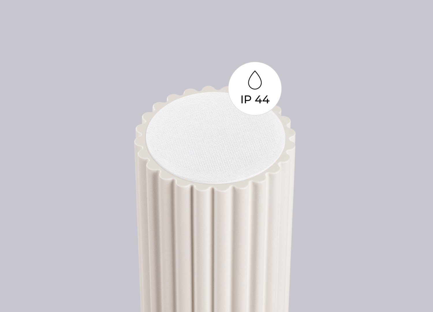 Plafonnier HALO beige IP44 – vue complémentaire 8