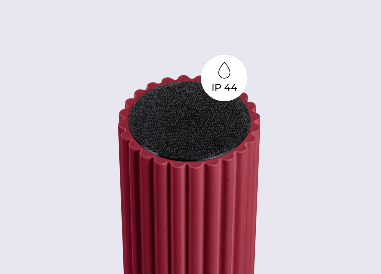 Plafonnier HALO bordeaux IP44 – vue complémentaire 8
