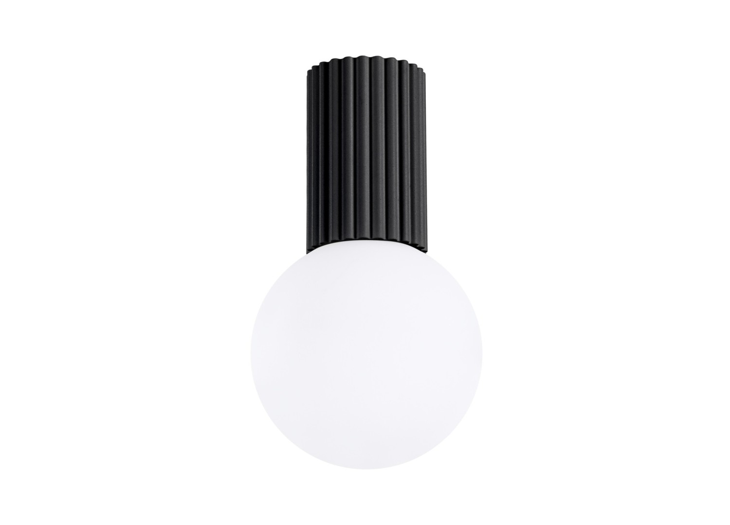 Plafonnier HALO noir IP44