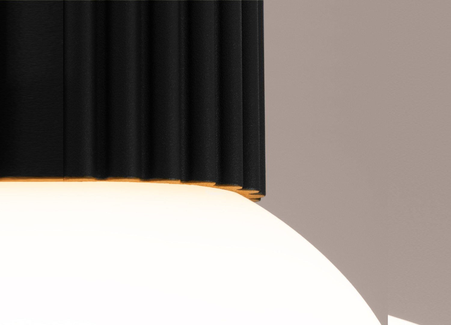 Plafonnier HALO noir IP44 – vue complémentaire 4