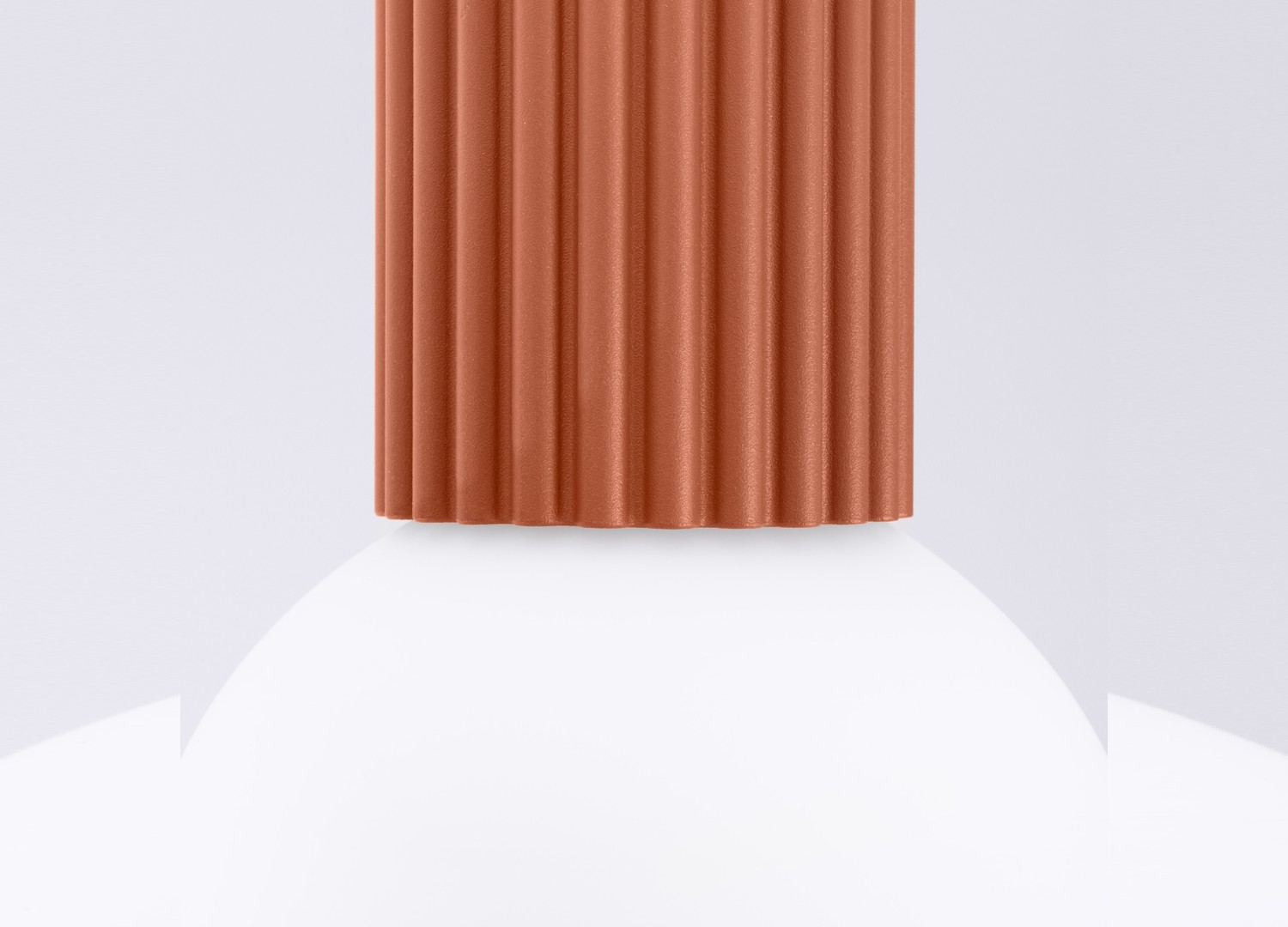 Plafonnier HALO ocre rouge IP44 – vue complémentaire 5
