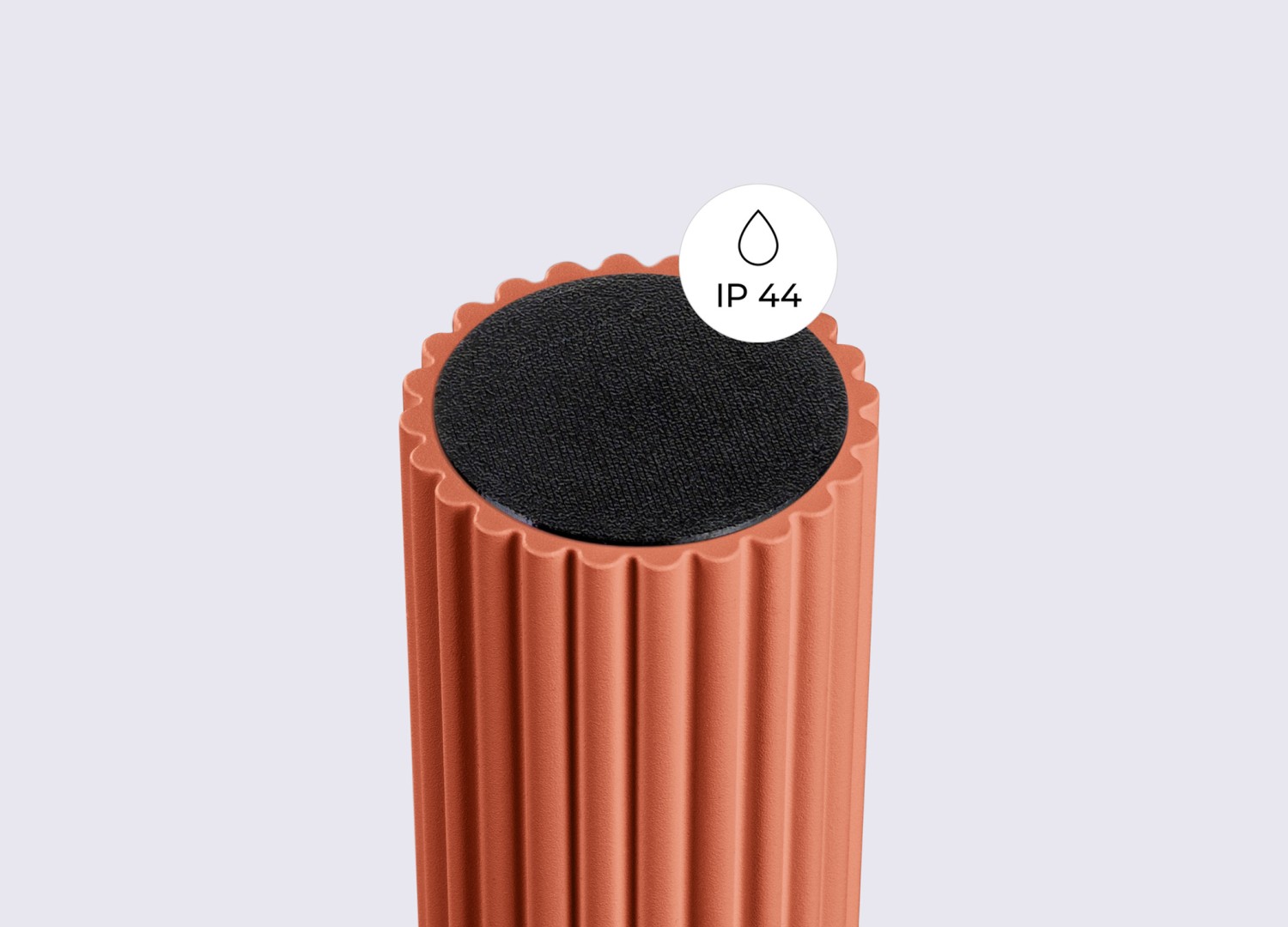 Plafonnier HALO ocre rouge IP44 – vue complémentaire 8