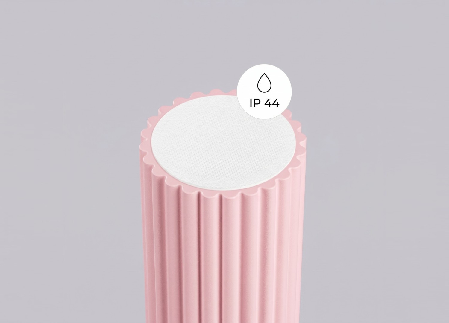 Plafonnier HALO rose IP44 – vue complémentaire 8
